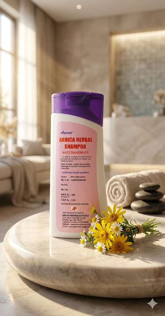 Arnica Herbal Anti-Dandruff Shampoo - Image 3