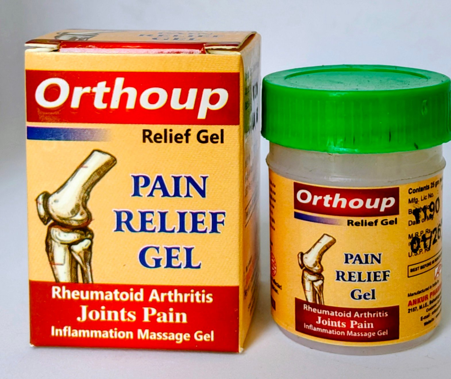 ORTHOUP RELIEF GEL (Pain relief gel)