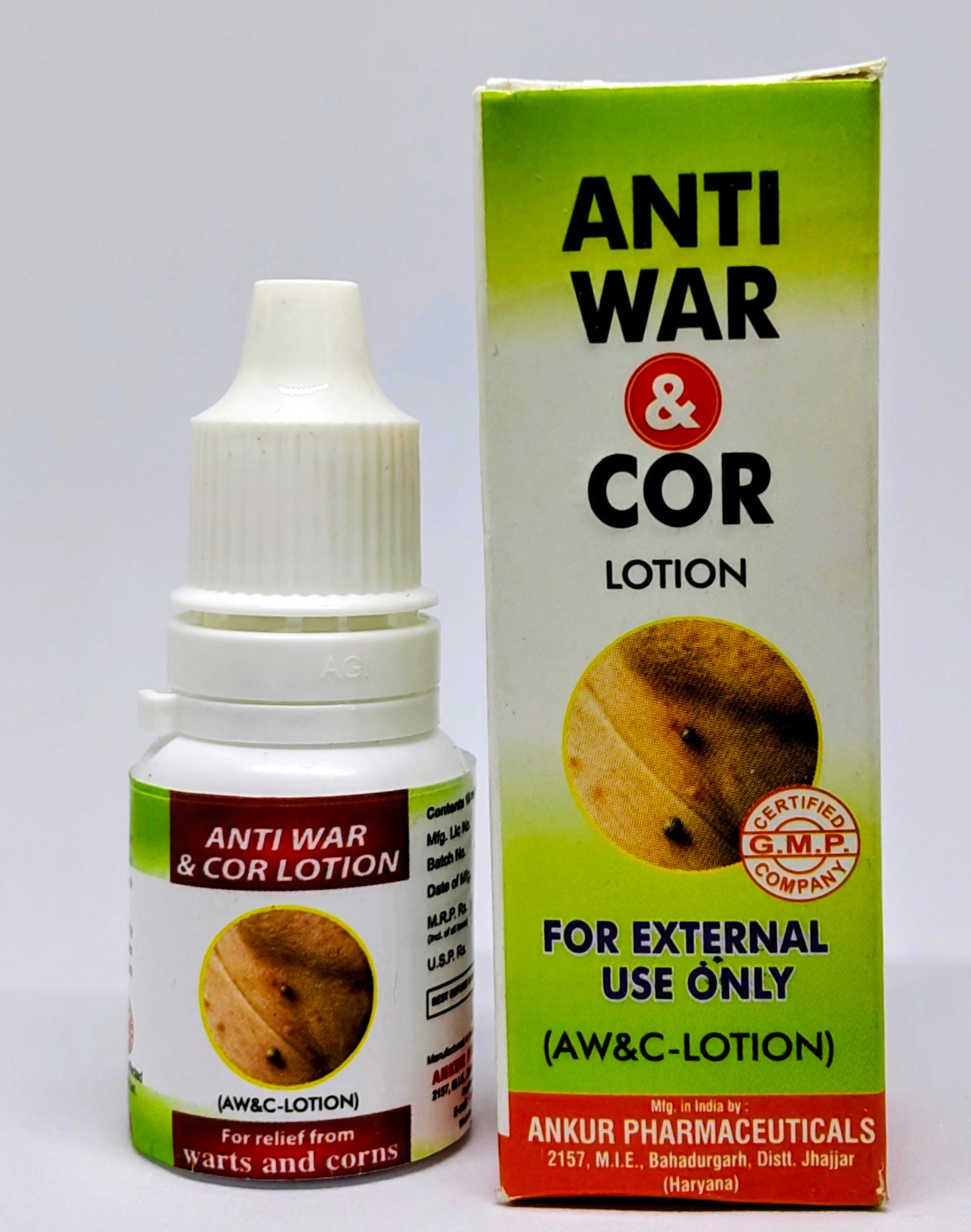 ANTI WAR & COR LOTION (For Warts & corns)