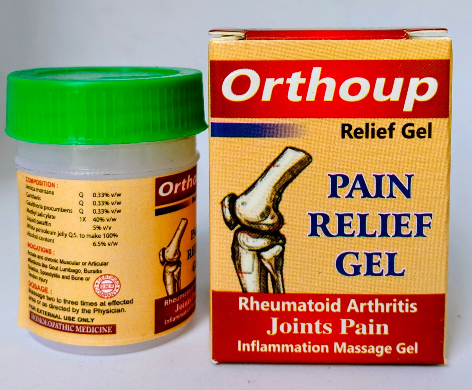 ORTHOUP RELIEF GEL (Pain relief gel) - Image 2