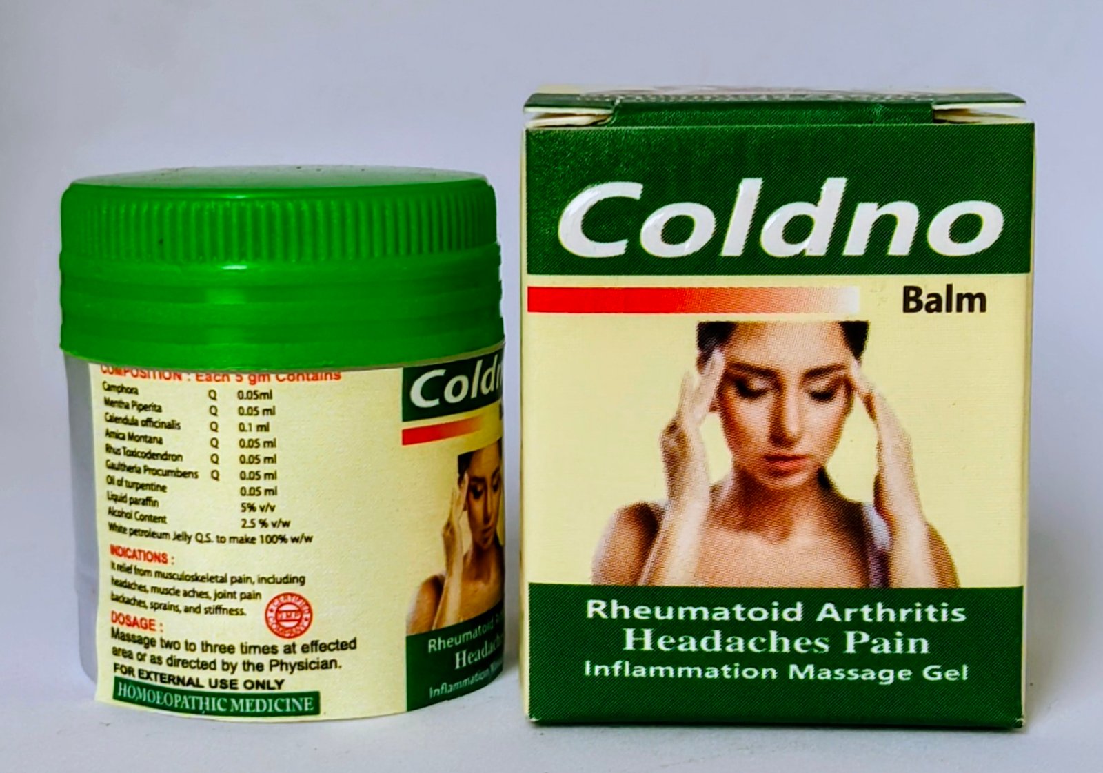 COLDNO BALM (Pain Balm) - Image 2