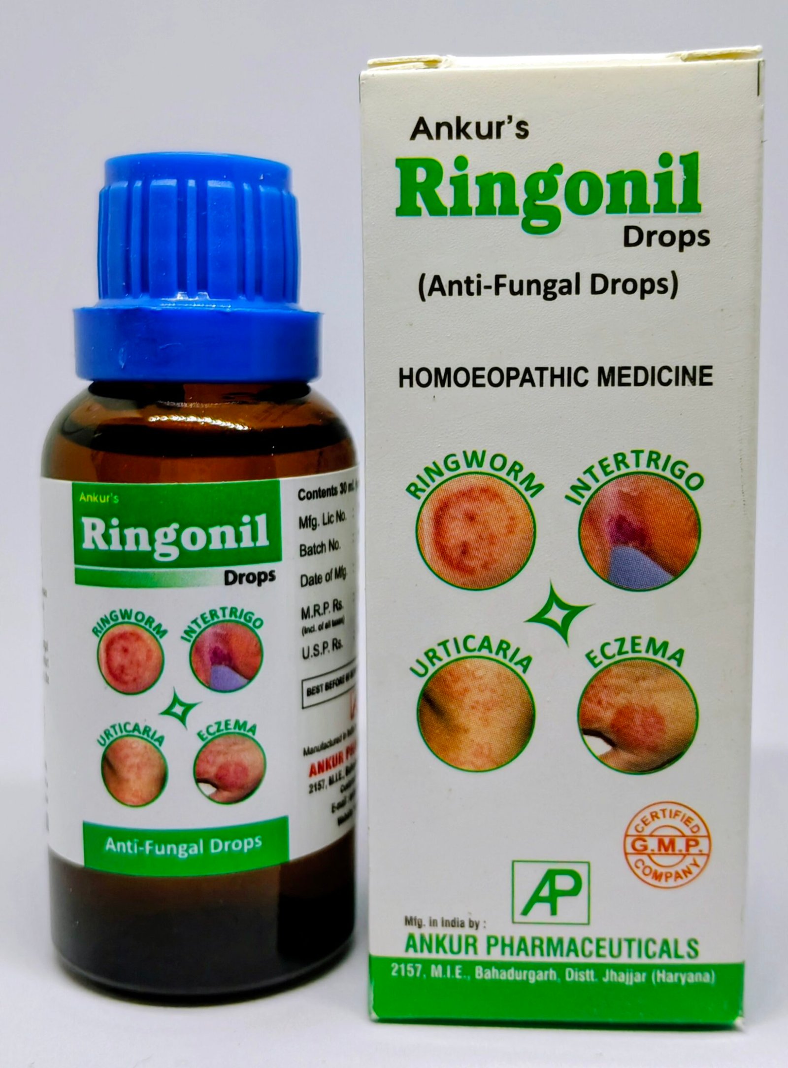 RINGONIL DROPS (Anti -Fungal Drops)