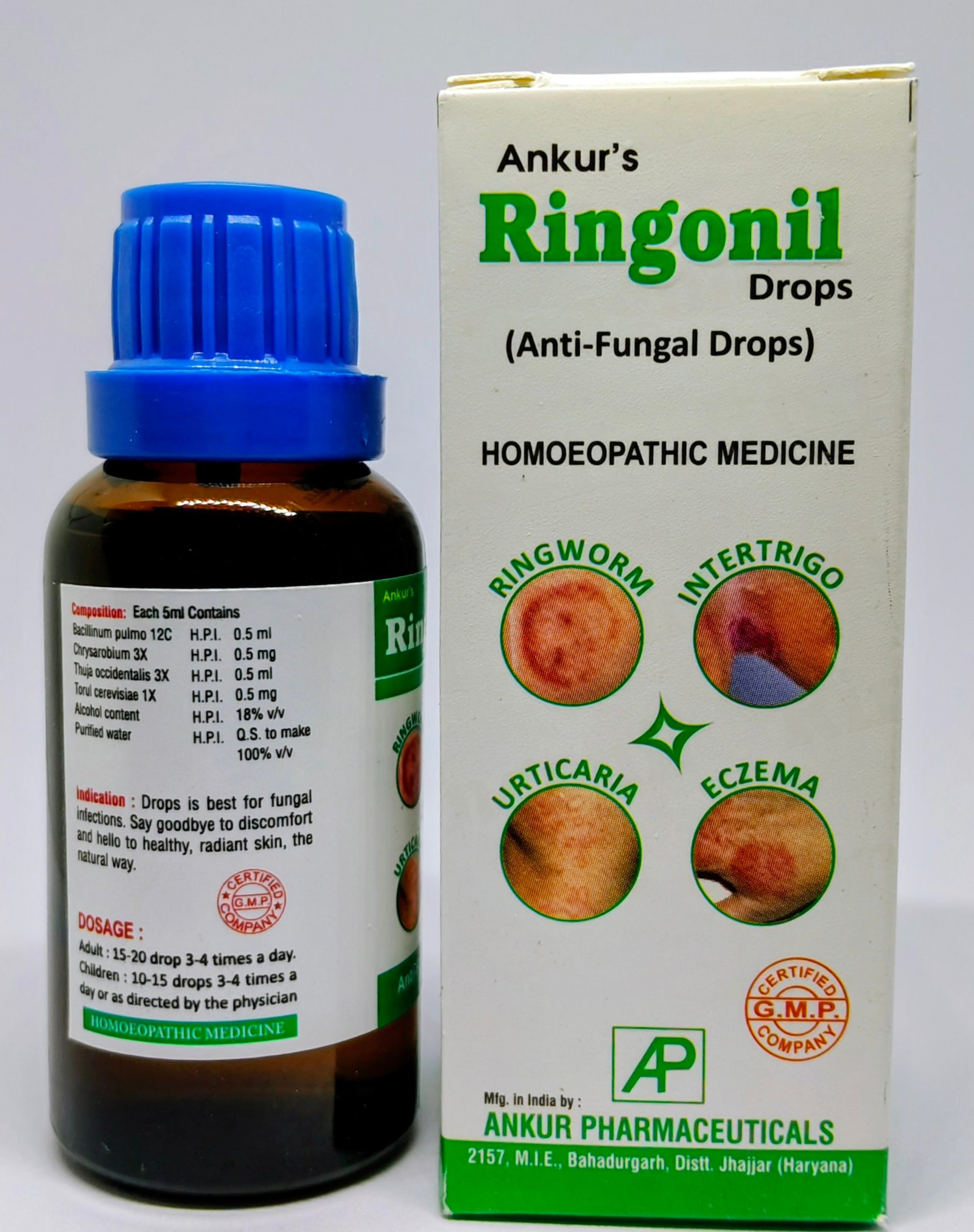 RINGONIL DROPS (Anti -Fungal Drops) - Image 2
